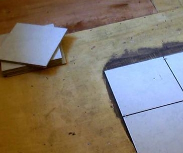 Укладка кафельной плитки на бетонное основание